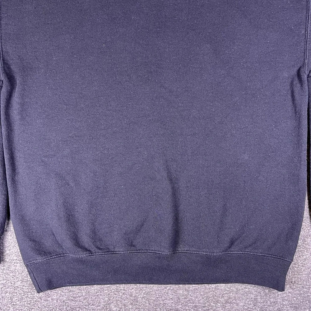 Y2k Naruto Shippuden Sweater‎ Mens L Black Graphic Retro Anime Pullover Uzumaki